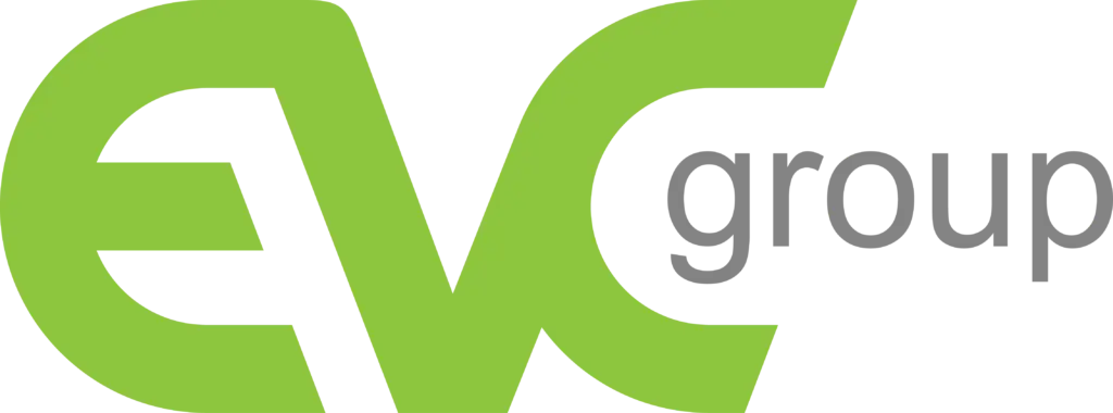 bateriová centra evc group logo